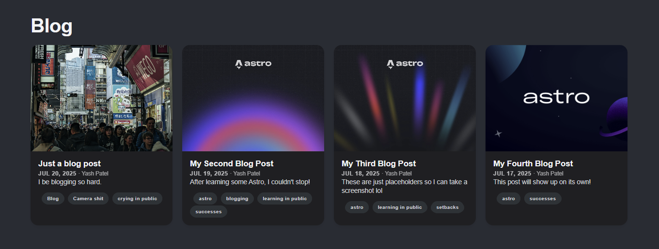 Personal Blog
